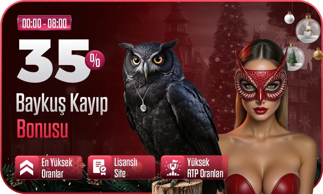 %35 Gece Baykuş Kayıp Bonusu Fırsatı