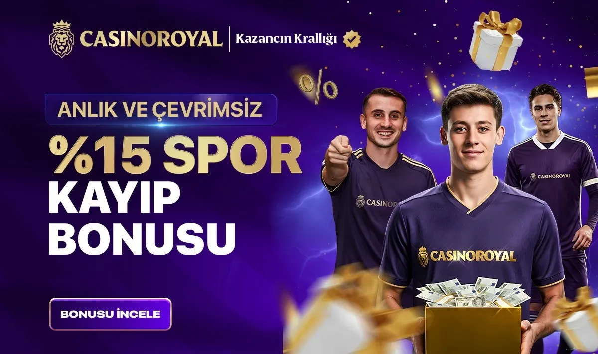 %15 Çevrimsiz Spor Kayıp Bonusu