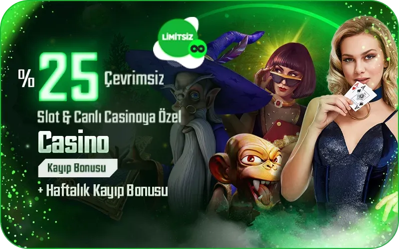 %25 Casino Kayıp Bonusu Fırsatı