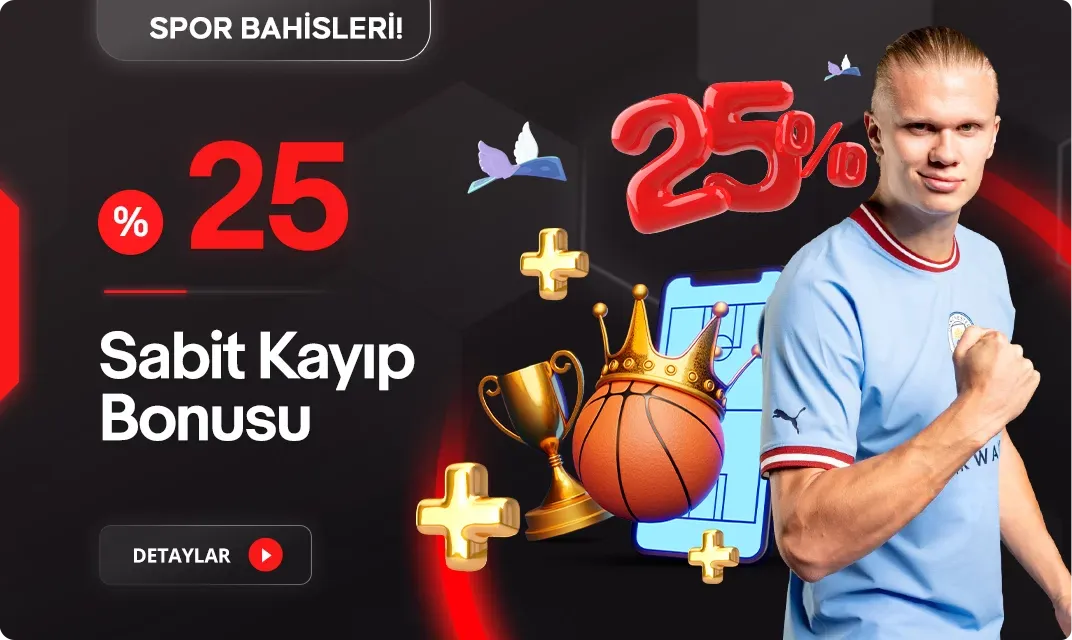 %25 Sabit Kayıp Bonusu