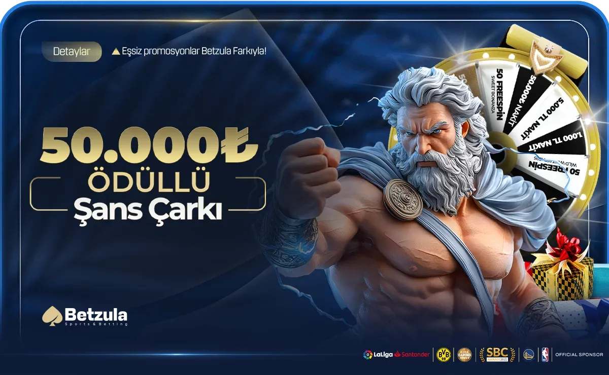 50.000₺ Ödüllü Şans Çarkı