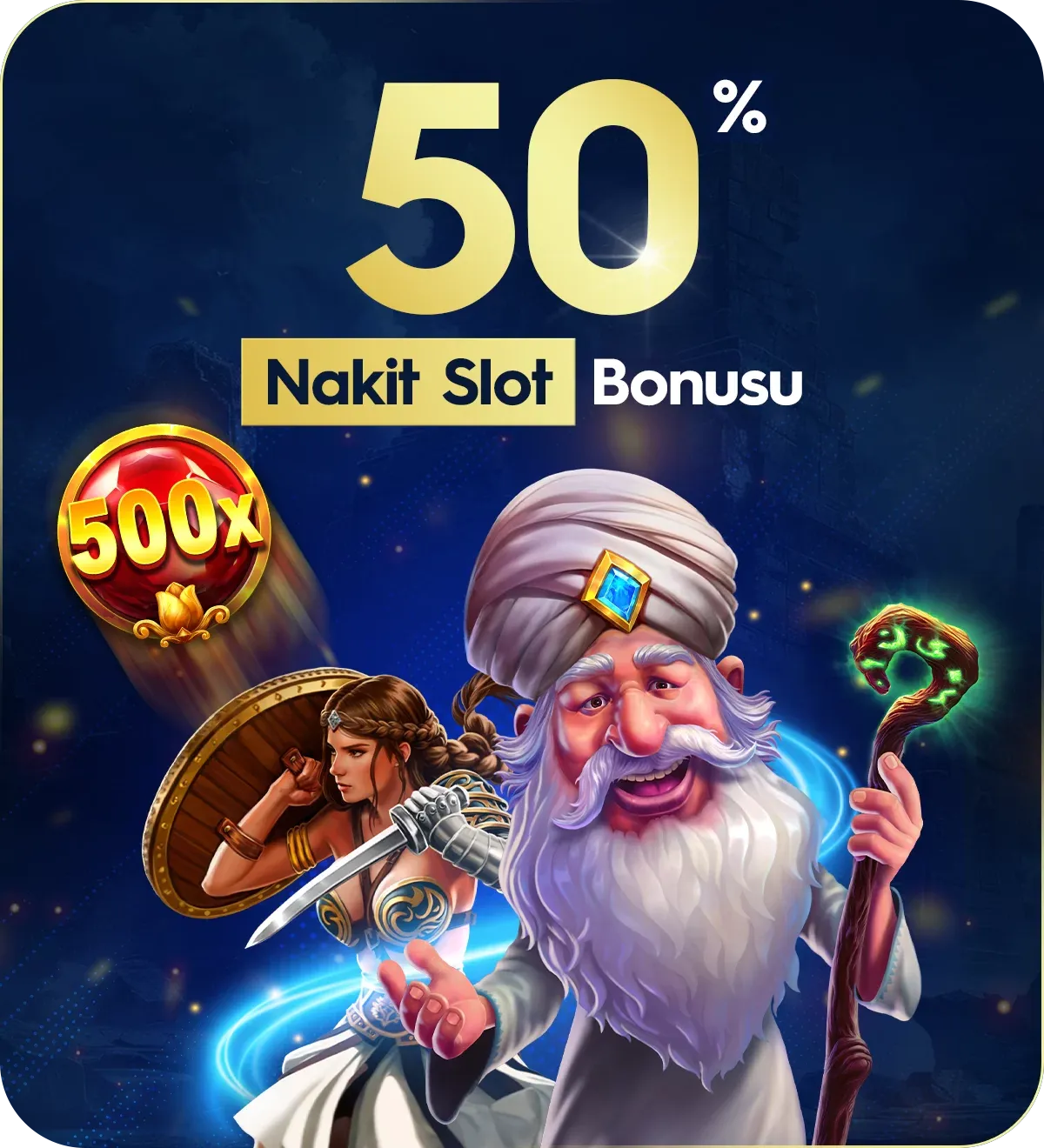 %50 Nakit Slot Bonusu