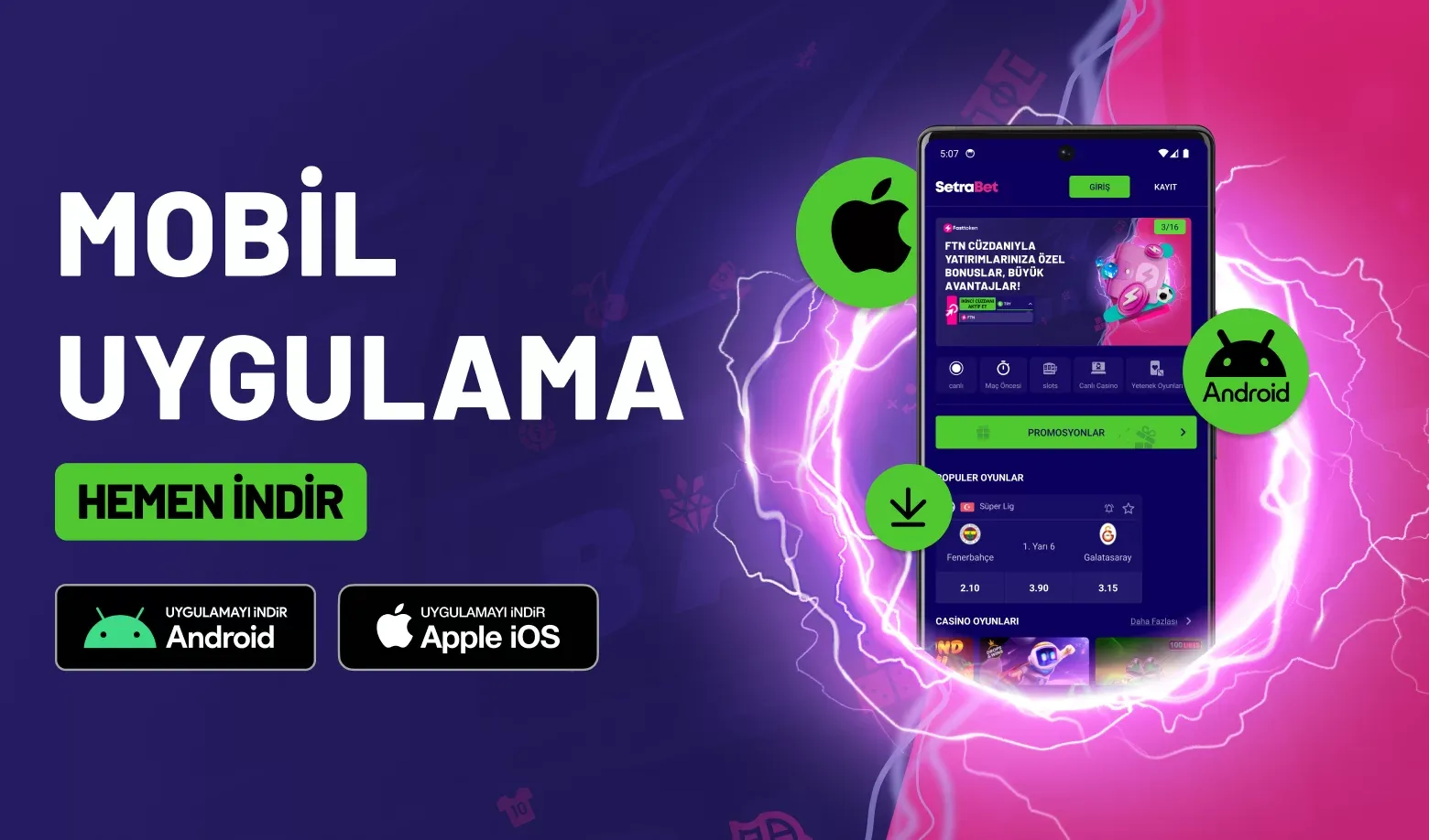 Setrabet Mobil Uygulama İle Hızlı Bahis Deneyimi