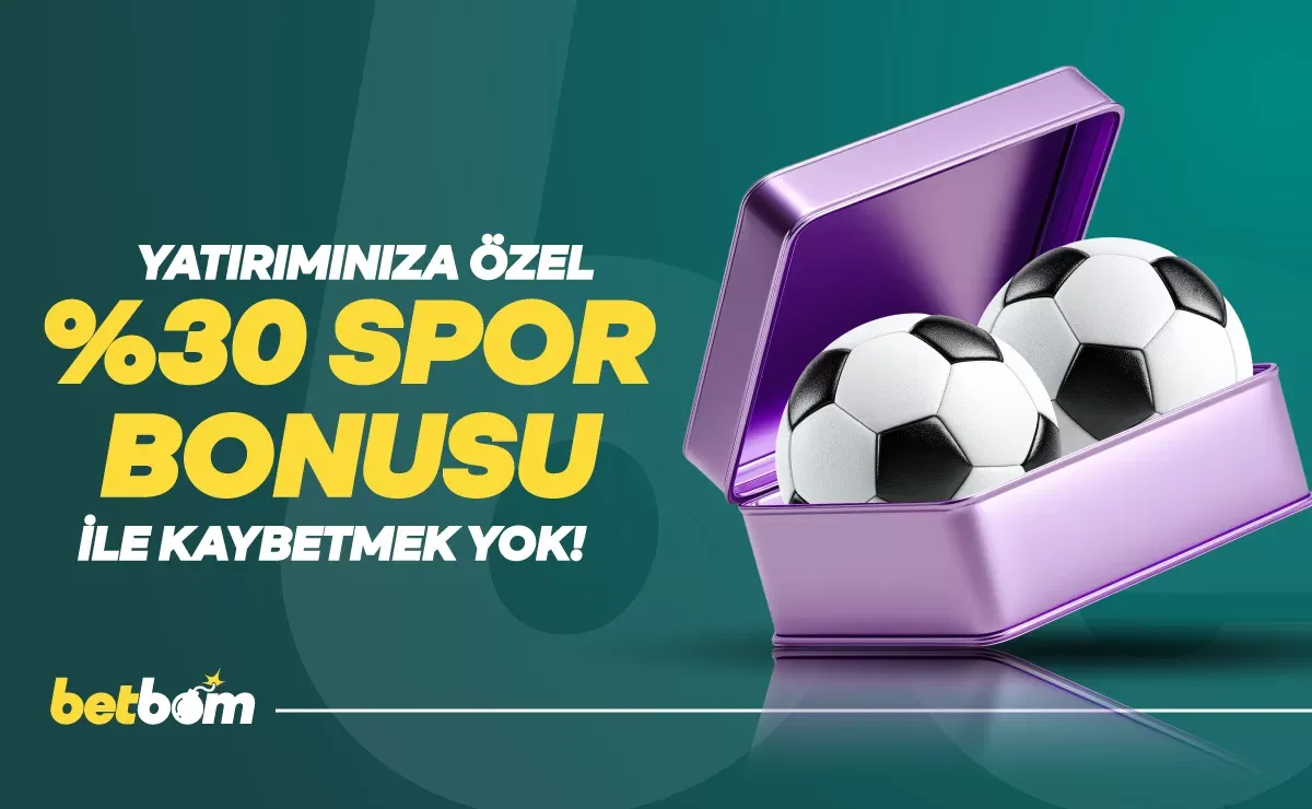%30 Spor Yatırım Bonusu