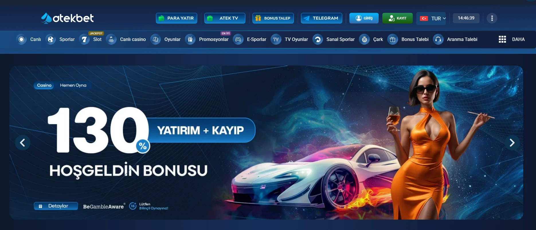 Atekbet Bonuslar